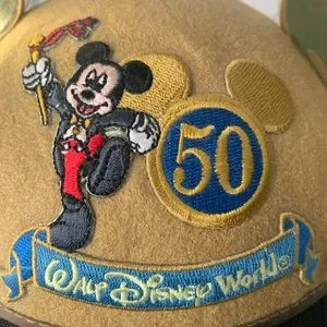 Disney Costumes Vintage Walt Disney World Gold Mickey Mouse
